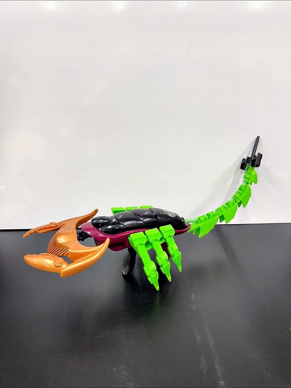 Vintage Nerf Max Force Whiptail Scorpion 1998 Working Dart Blaster Toy